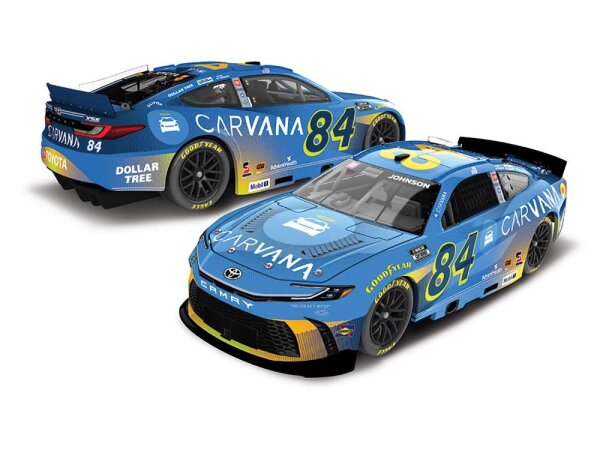 Jimmie Johnson #84 NASCAR 2026 LMC Toyota Carvana 1:64