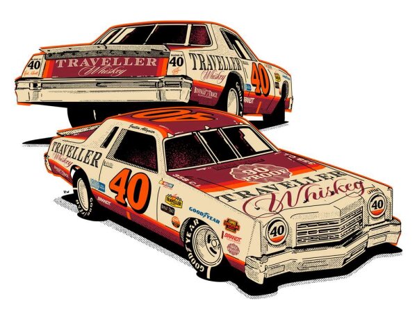 Justin Allgaier 2026 NASCAR Traveller Whiskey 78 Fantasy 1:24
