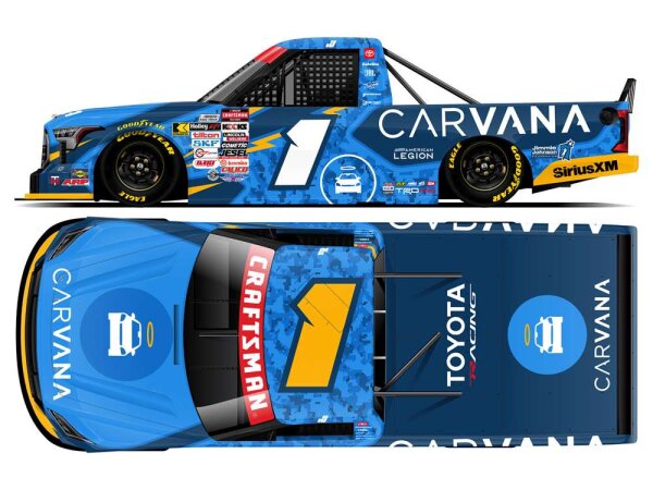 Jimmie Johnson #1 Nascar 2026 TG Carvana 1:64