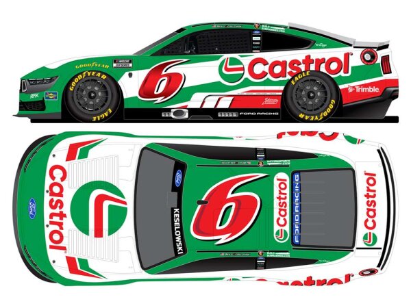 Brad Keselowski #6 NASCAR 2026 RFKR Ford Castrol 1:24