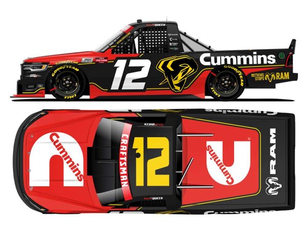 Brenden ButterBean Queen #12 NASCAR TRUCK 2026 DODGE KR Cummins 1:64
