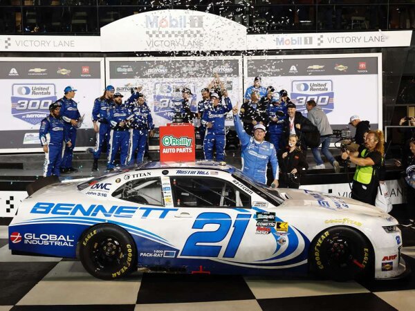 Austin Hill #21 NASCAR 2026 Bennett Transportation Daytona Race Win 1:24