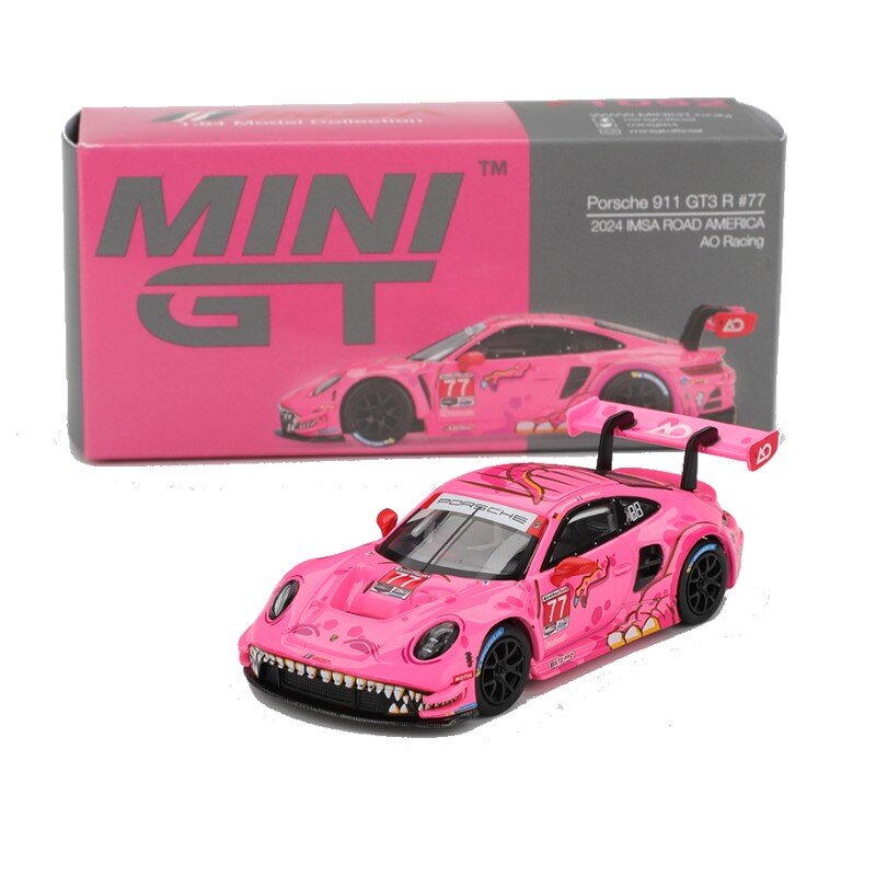 Porsche 911 GT3 R #77 GTD AO Racing Roxy Road America 2024 1:64 - NAS ...