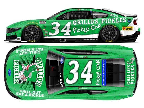 Todd Gilliland #34 NASCAR 2026 FRM Grillos Pickles 1:24