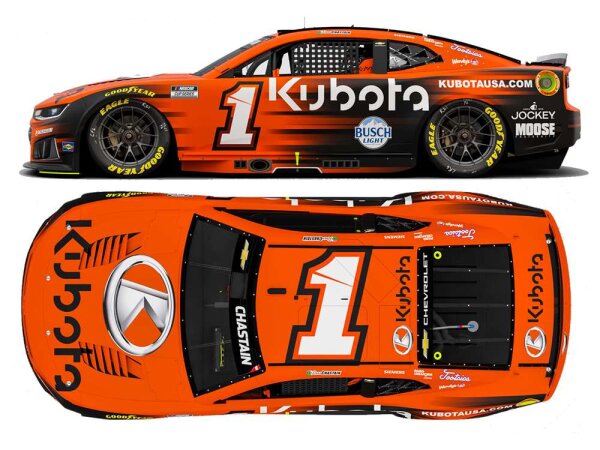 Ross Chastain #1 NASCAR 2026 TH Chevrolet Kubota 1:64