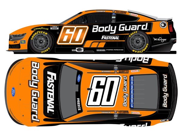 Ryan Preece #60 NASCAR 2026 RFKR Ford Body Guard 1:24