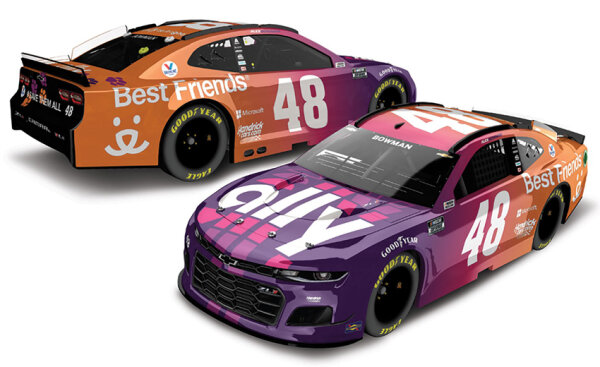 Alex Bowman #48 NASCAR 2021 HM Ally Best Friends 1:64