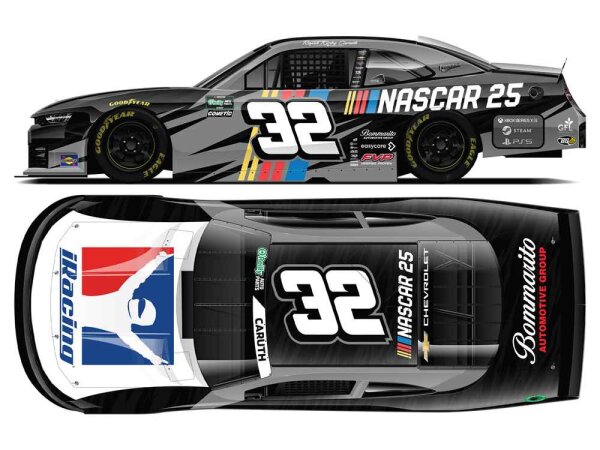 Rajah Caruth #32 NASCAR JAR 2026 iRacing Nascar 25 1:24 Standard