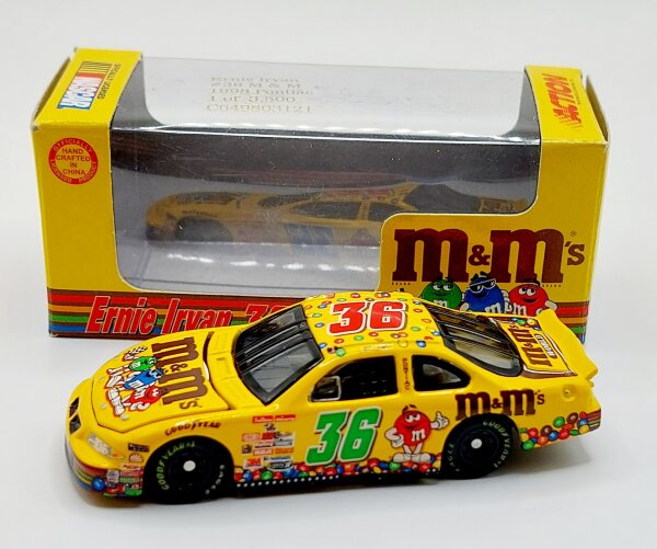 Ernie Irvan #36 NASCAR 1998 Pontiac MBVMS M&M 1:64