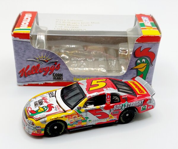 Terry Labonte #5 NASCAR 1998 Chevrolet HMS Kelloggs Iron Man 1:64