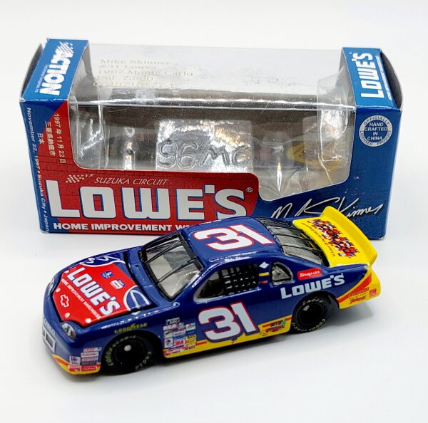 Mike Skinner #31 NASCAR 1997 Chevrolet Monte Carlo Lowes 1:64