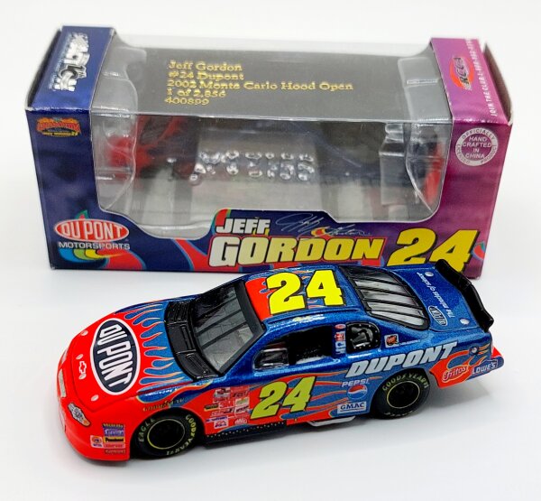 Jeff Gordon #24 NASCAR 2002 HM Chevrolet Monte Carlo DuPont 1:64