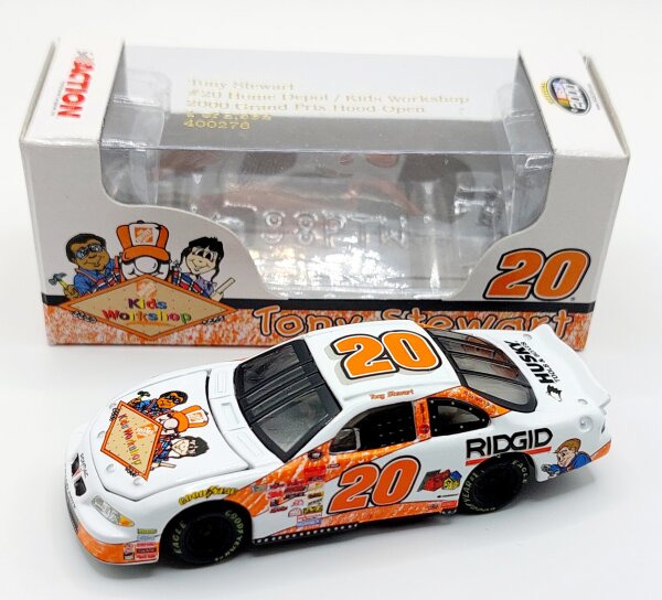 Tony Stewart #20 NASCAR 2000 Grand Prix Home Depot Kids Workshop 1:64