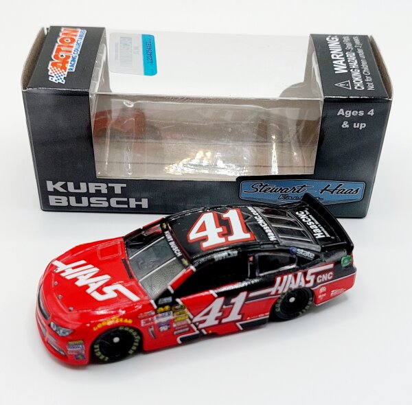 Kurt Busch #41 NASCAR 2015 SHR Chevrolet Haas Automation 1:64