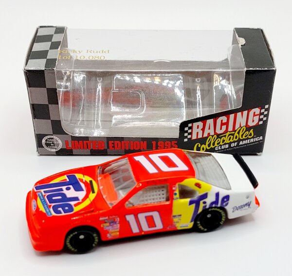 Ricky Rudd #10 NASCAR 1995 Ford Thunderbird Tide 1:64