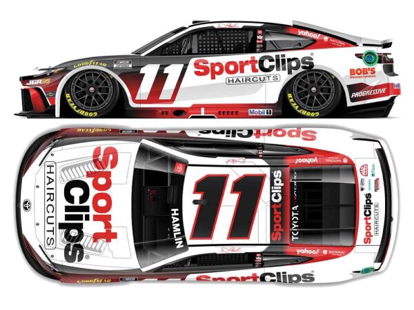 Denny Hamlin #11 NASCAR 2026 JGR Sport Clips 1:64