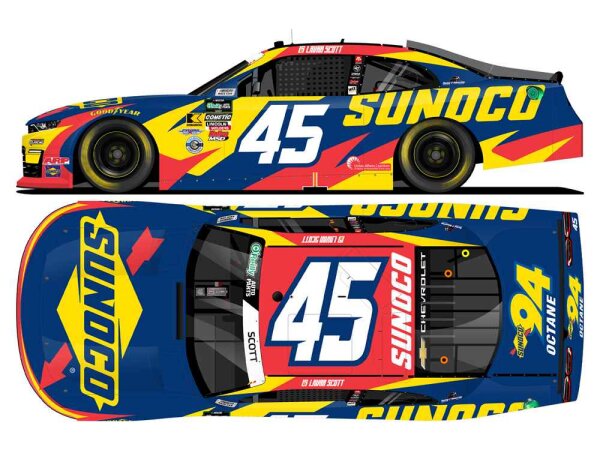 Lavar Scott #45 NASCAR 2026 Chevrolet APR Sunoco 1:64