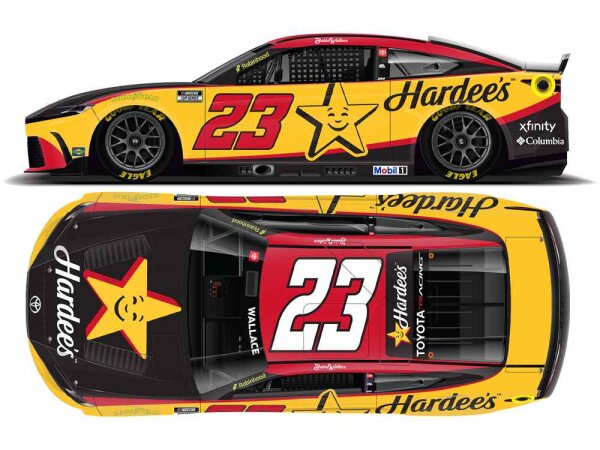 Bubba Wallace #23 NASCAR 2026 23XI Toyota Hardees 1:64