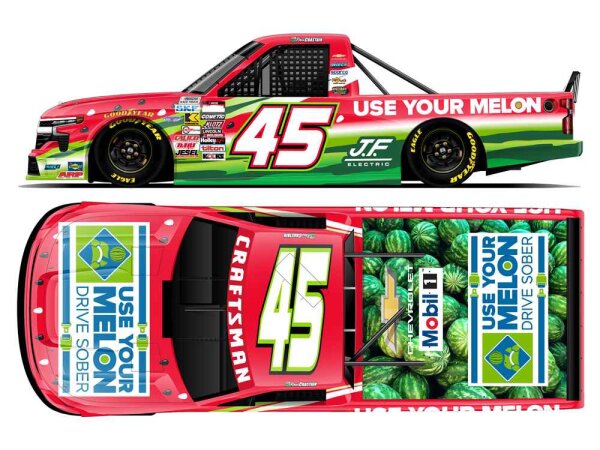 Ross Chastain #45 NASCAR 2026 NMS Use Your Melon 1:64