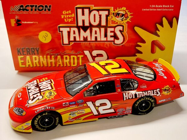 Kerry Earnhardt #12 NASCAR 2003 HM Chevrolet Monte Carlo Hot Tamales 1:24