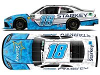 William Sawalich #18 NASCAR 2026 JGR Starkey 1:24