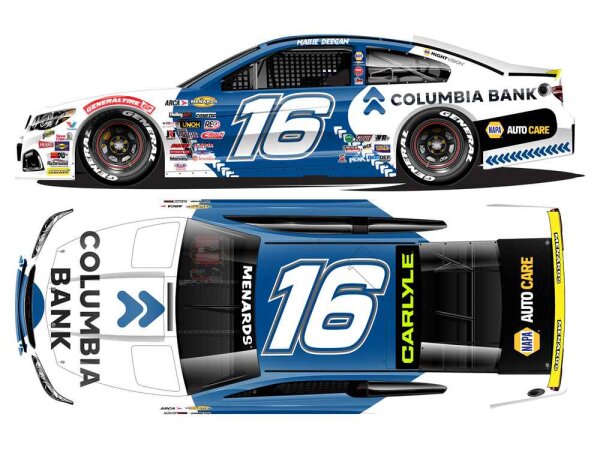 Hailie Deegan #16 NASCAR ARCA 2026 Columbia Bank 1:64