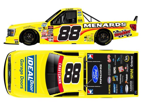 Ty Majeski #88 NASCAR 2026 Ford TSR Menards Ideal Door 1:64