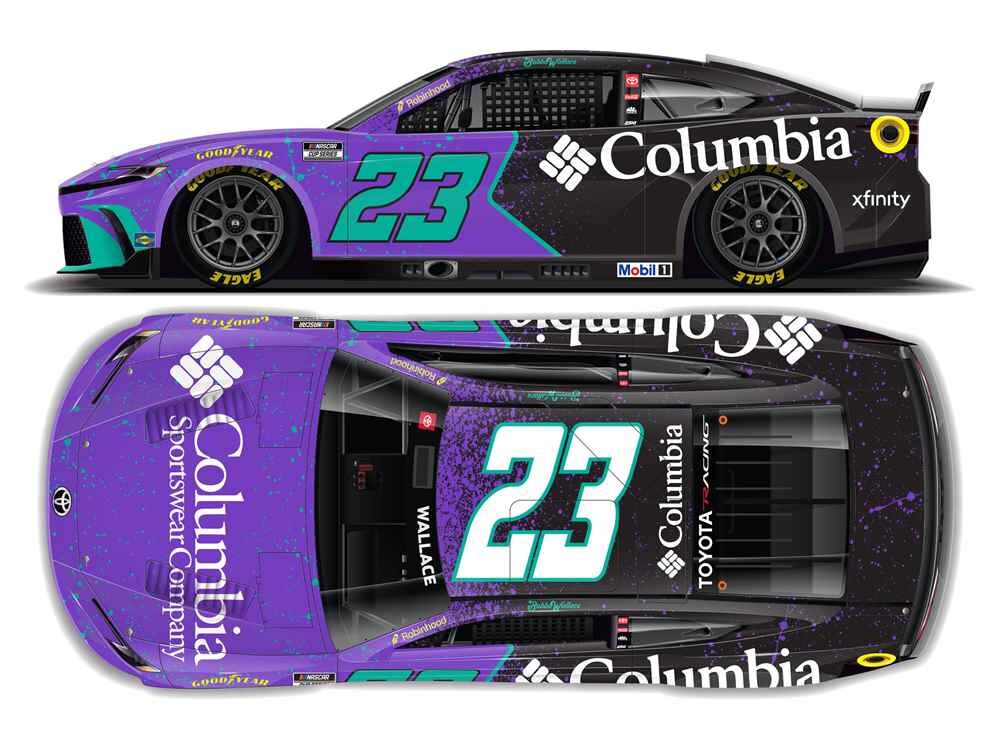 Bubba Wallace #23 NASCAR 2026 23XI Toyota Columbia 1:64