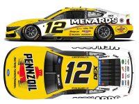Ryan Blaney #12 NASCAR 2026 Pennzoil 1:24