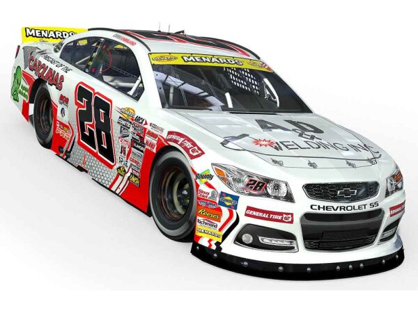 Derek Kneeland #28 NASCAR 2026 ARCA A&D Welding Kryptoquiet Marine Bearings 1:64