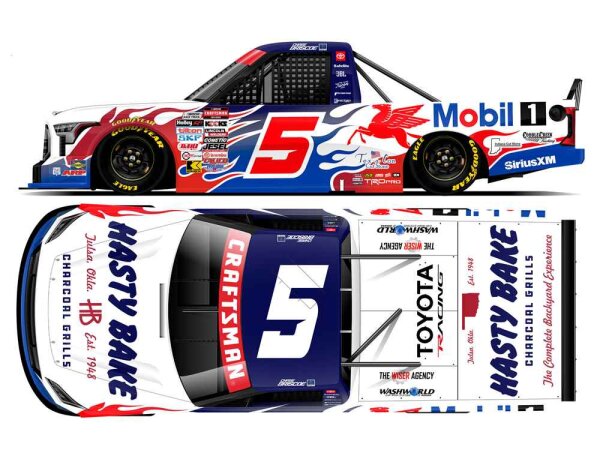 Chase Briscoe #5 Nascar Truck 2026 TG Mobil 1 Hasty Bake 1:24