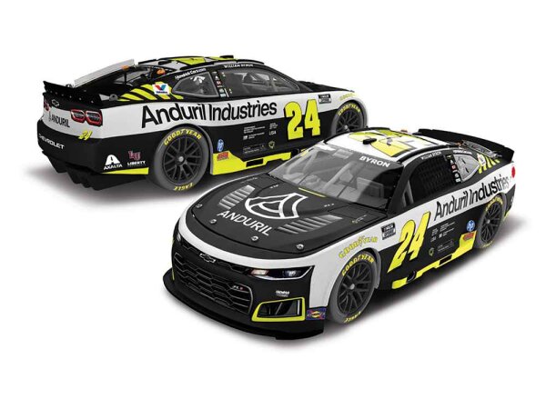 William Byron #24 NASCAR 2026 HM Chevrolet Anduril Industries 1:64