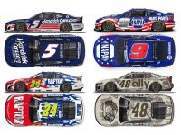 Hendrick Motorsports NASCAR 2026 Patriotic 4-Car Set 1:64