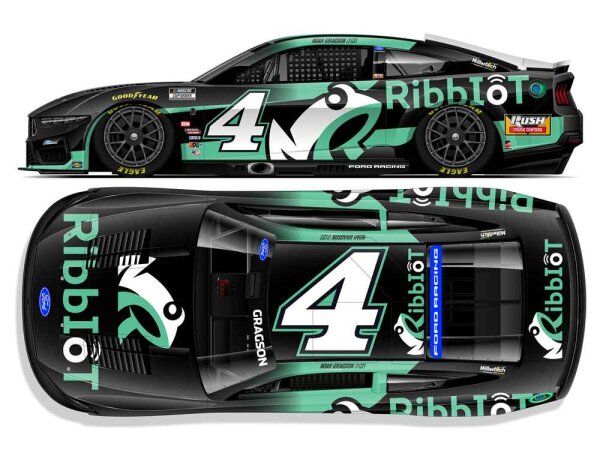 Noah Gragson #4 NASCAR 2026 FRM Ford Ribbiot 1:64