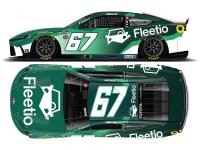 Corey Heim #67 NASCAR 2026 23XI Fleetio 1:24