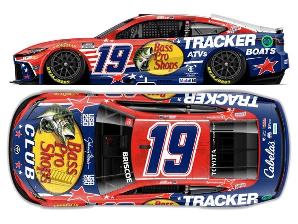 Chase Briscoe #19 NASCAR 2026 JGR Toyota Bass Pro Shops Salutes 1:24
