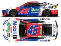 Tyler Reddick #45 NASCAR 2026 23XI Toyota Mobil 1 Oreilly...