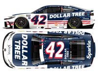John Hunter Nemechek #42 NASCAR 2026 LRM Toyota Dollar...