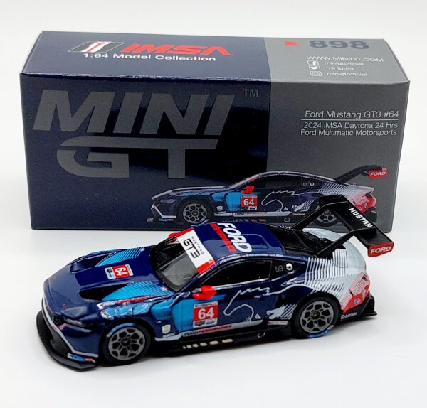 Ford Mustang GT3 #64 Ford Multimatic Motorsports  IMSA Daytona 24h 2024 1:64