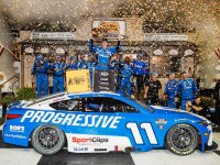 Denny Hamlin #11 NASCAR 2026 JGR Progressive Nashville...