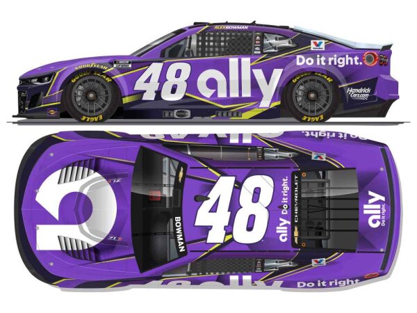 Alex Bowman #48 NASCAR 2026 HM Chevrolet Ally Rebrand 1:64