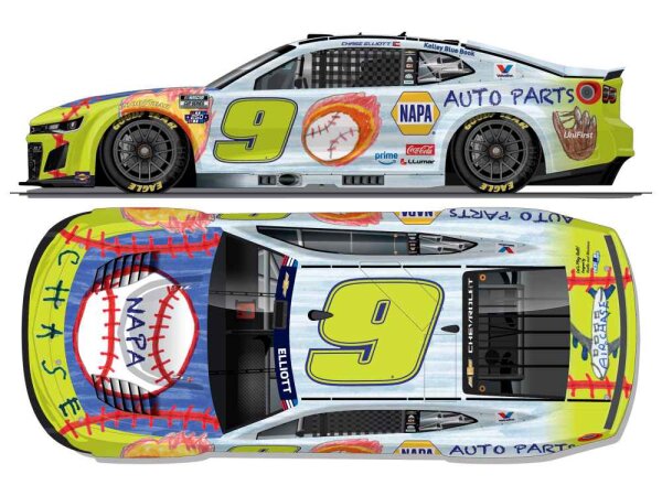 Chase Elliott #9 NASCAR 2026 HM Chevrolet Napa Childrens Healthcare of Atlanta 1:64