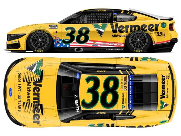 Zane Smith #38 NASCAR 2026 FRM Vermeer Midwest 1:24