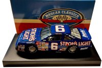 Mark Martin #6 NASCAR 1989 Strohs Light Rockingham Win 1:24