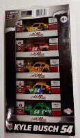 Kyle Busch #54 NASCAR 2021 JGR Toyota 5 Car Raced Version...