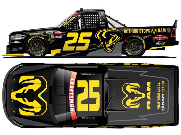 Clint Boywer #25 NASCAR TRUCK 2026 RAM KR Ram Trucks 1:64