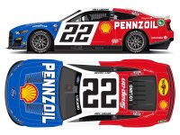 Joey Logano #22 NASCAR 2023 TP Ford  Shell-Pennzoil...