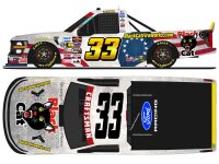 Frankie Muniz #33 NASCAR TRUCK 2026 RB Black Cat...