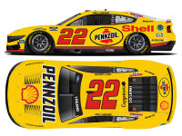 Joey Logano #22 NASCAR 2024 TP Ford Shell-Pennzoil 1:24