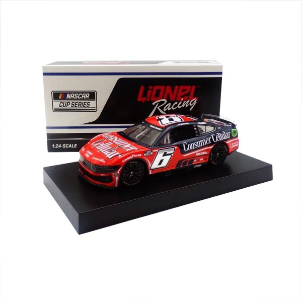 Brad Keselowski #6 NASCAR 2024 RFKR Ford Consumer Cellular 1:24 Standard